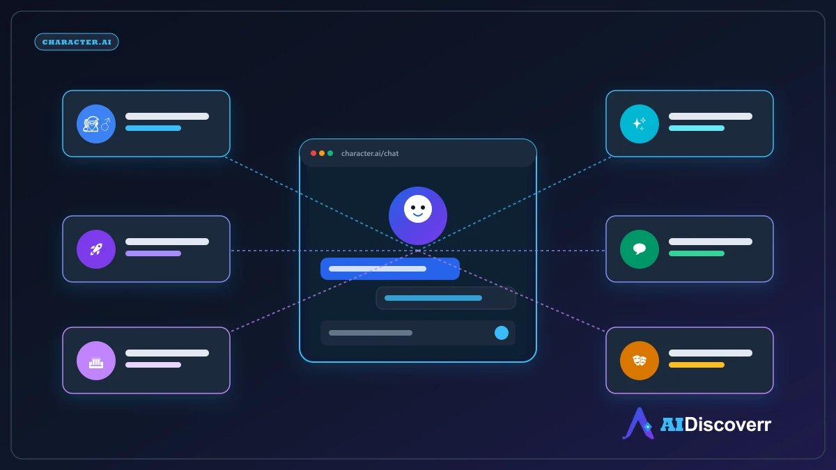 Character.AI character library and AI roleplay ecosystem Character.AI AI character library and roleplay ecosystem